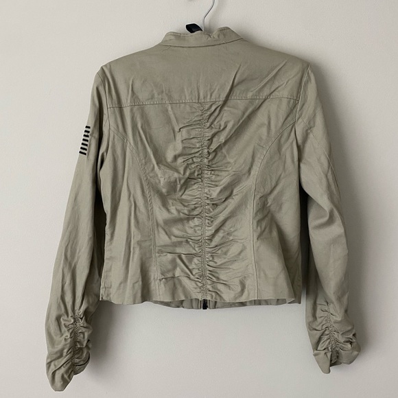 William Rast Target Ruched Utility Military Jacket - Picture 3 of 16